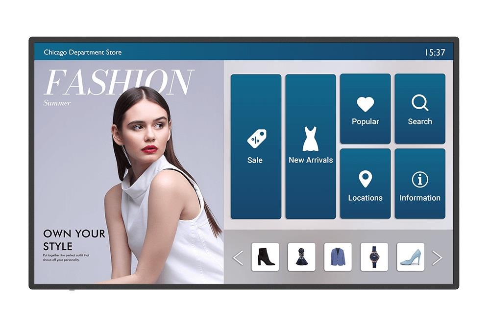 BenQ IL5501 | 55"" | 3840x2160 | 400Nits | IR Touch | Smart Interactive Signage