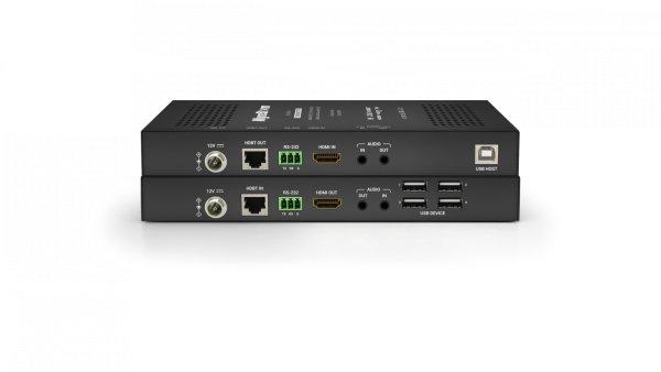 Wyrestorm EX-100-H2, 4K UHD 4:2:0 60Hz HDBaseT Extender Set with PoH, USB 2.0, Audio Passthr.&RS-23