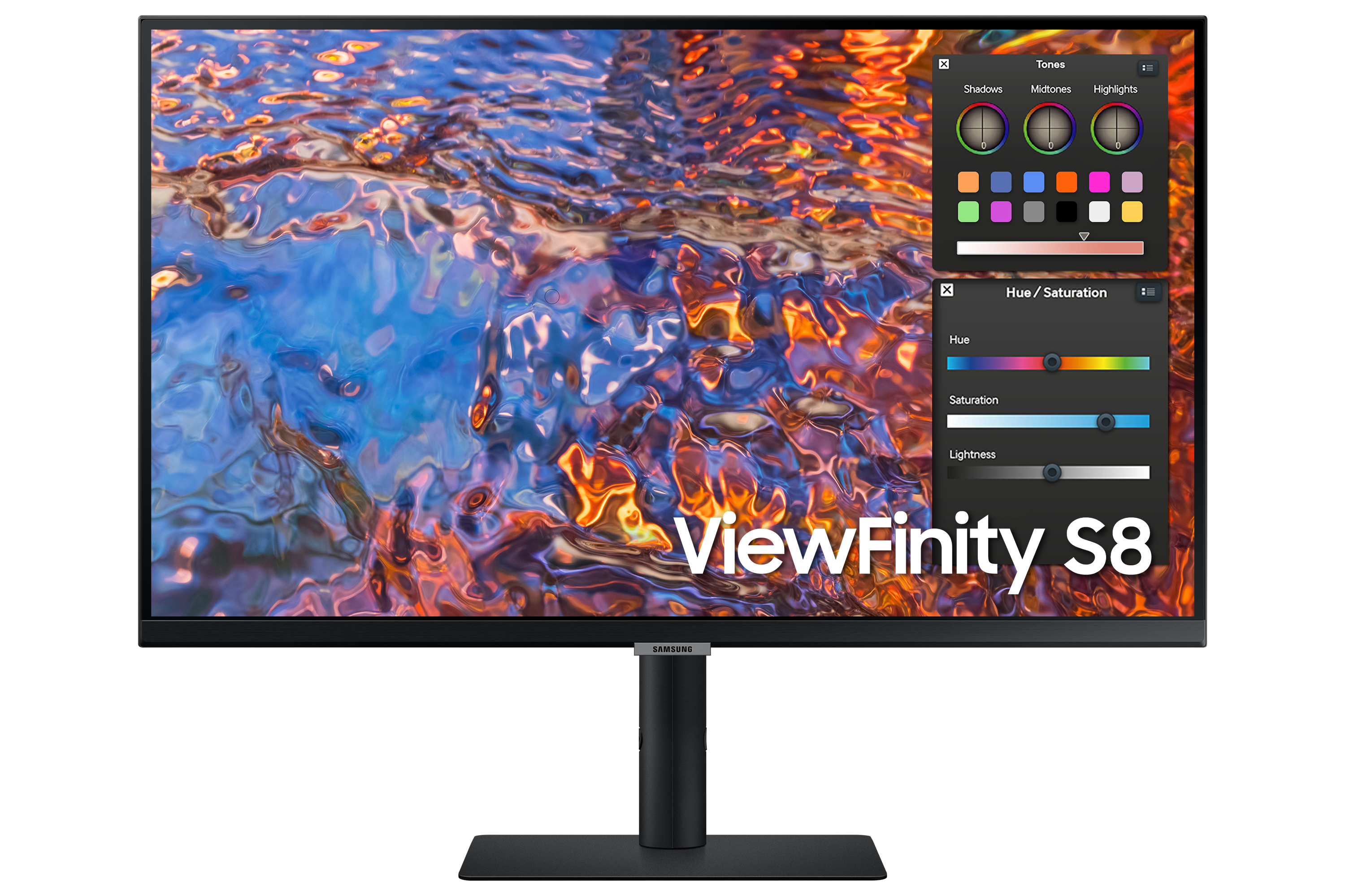 Samsung ViewFinity S8 S32B800PXP 32 3840 x 2160 HDMI DisplayPort USB-C 60Hz Pivot Skrm
