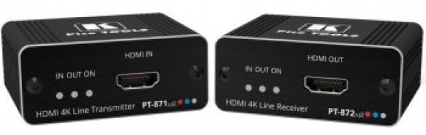 KRAMER PT-871/2XR-KIT 4K60 4:4:4 HDMI OVER DGKAT 2.0 TWISTED PAIR EXTENDER KIT