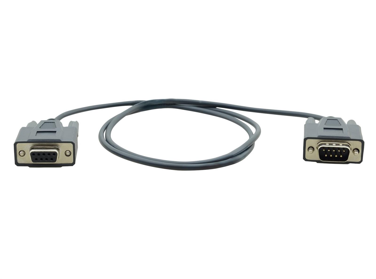 Kramer C-D9M/D9F | DB9 Male/Female | RS-232 Control | Installation cable | 0.9m | Grey