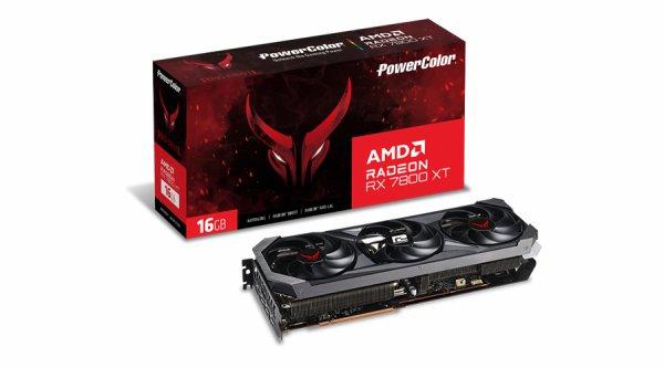 POWERCOLOR AMD Radeon RX 7800 XT RED DEVIL 16GB GDDR6 Grafikkarte HDMI/3xDP