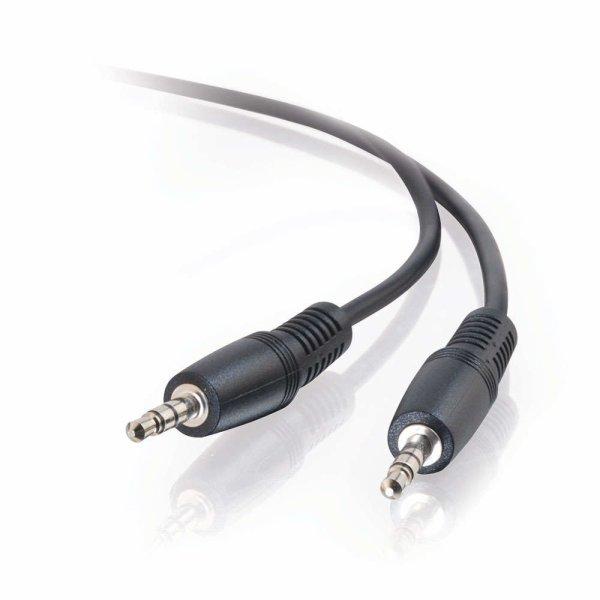 Cables To Go Stereo 3.5mm 3.5mm -audiokaapeli, uros/uros, 2 m, Musta
