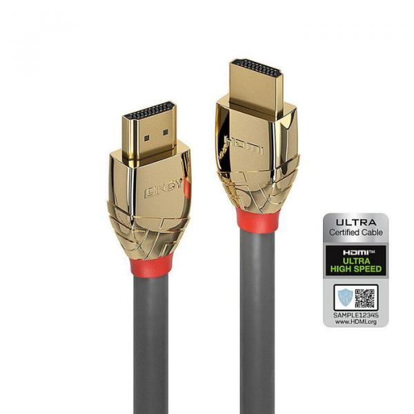 Lindy 2M Ultra High Speed ​​HDMI-kaapeli, Gold Line