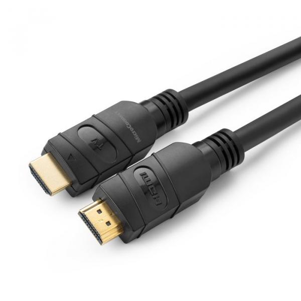 MicroConnect HDMI-kaapeli 4K, 15m 4096 x 2160 - 60 Hz 15 m Sort