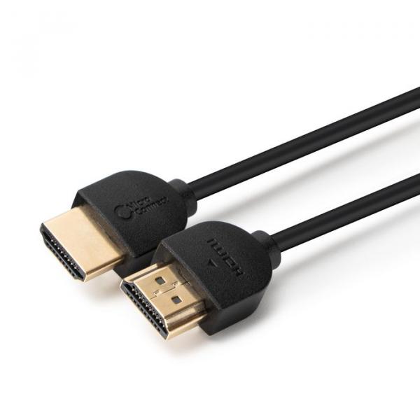 MicroConnect HDMI 2.0 Ultra Slim 1m musta