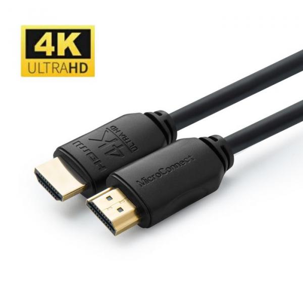 MicroConnect HDMI-kaapeli 4K, 0,5 m