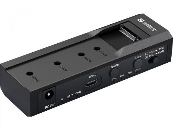 USB-3 Cloner+Dock M2+NVMe+SATA