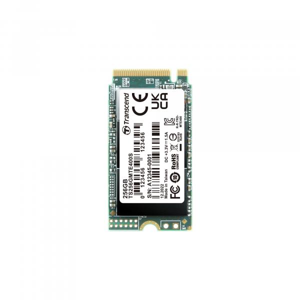 Transcend SSD MTE400S      256GB NVMe PCIe Gen3x4 3D
