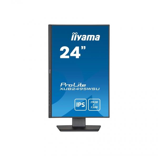 iiyama ProLite XUB2495WSU-B5 24 1920 x 1200 VGA HDMI DisplayPort 60Hz Pivot Skrm