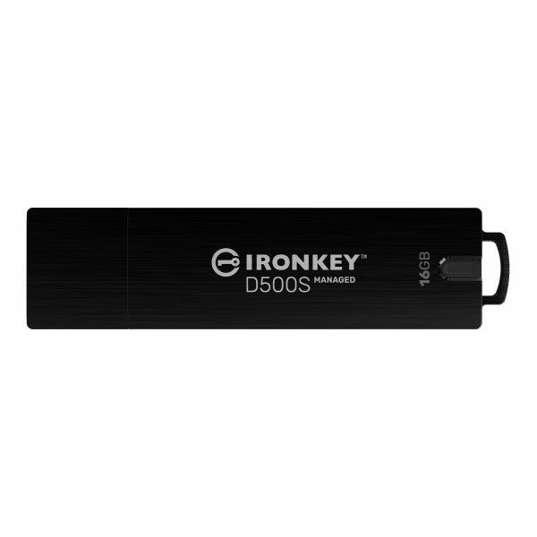 KINGSTON 16GB IRONKEY MANAGED D500SM FIPS 140-3 LVL 3 (PENDING) AES-256