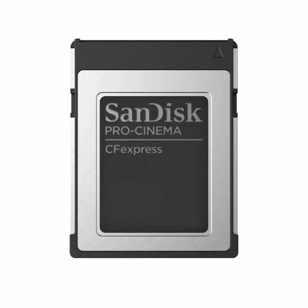 SanDisk PRO-CINEMA CFexpress Type B Card 320GB 1700MB/s read, 1500MB/s write