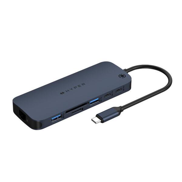 Hyper HyperDrive EcoSmart Gen.2 Universal USB-C 10-in-1 Hub w 140 W PD3.1 Power Pass-thru