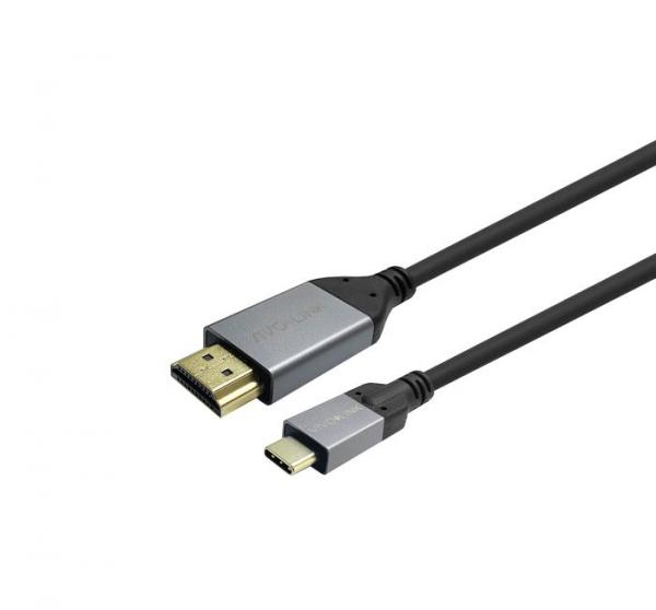 Vivolink USB-C-HDMI-kaapeli 1 m musta
