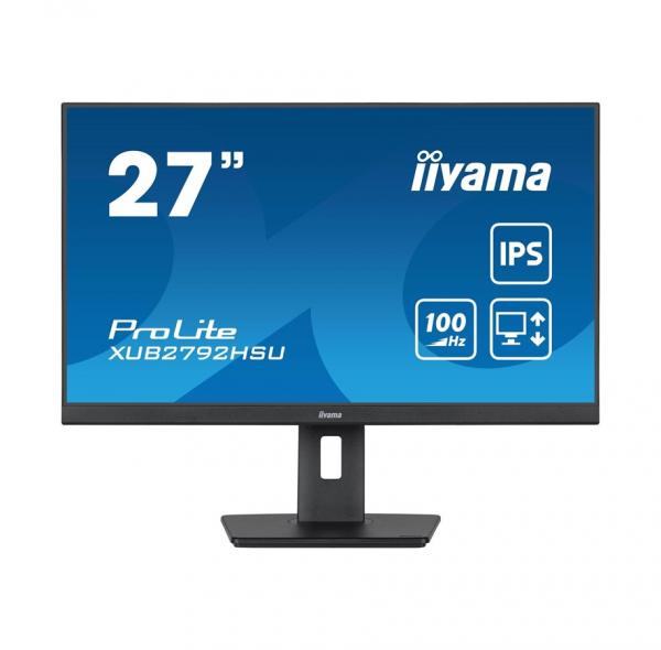 iiyama 27" Näyttö ProLite XUB2792HSU-B6 - LED monitor - Full HD (1080p) - 27" - 1 ms