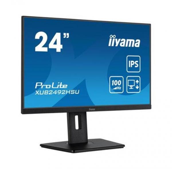 iiyama 24" Näyttö ProLite XUB2492HSU-B6 - LED monitor - Full HD (1080p) - 24" - 1 ms