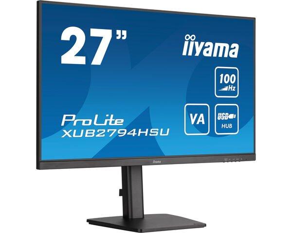 iiyama 27" Näyttö ProLite XUB2794HSU-B6 - LED monitor - Full HD (1080p) - 27" - 1 ms