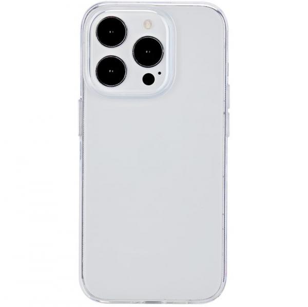 eSTUFF INFINITE VIENNA pehmeä kotelo iPhone 15 Pro Maxille - Kirkas 100 % kierrätetty TPU