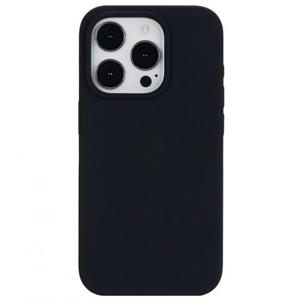 eSTUFF INFINITE ROME magneettinen silikonikotelo iPhone 15 Prolle - musta 100 % kierrätettyjä materiaalej