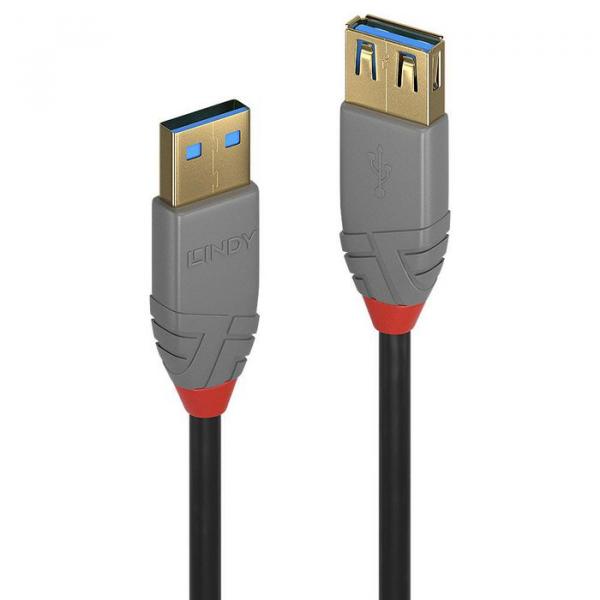 Lindy USB 3.2 Typ A Extension 0,5m Black