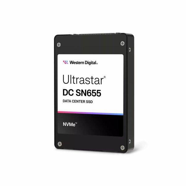 WD Ultrastar DC SN655 Solid state-drev WUS5EA1A1ESP7E3 15.36TB 2.5 U.3 PCIe 4.0 (NVMe)