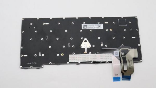 Lenovon sisäinen näppäimistö, saksalainen, taustavalo, musta