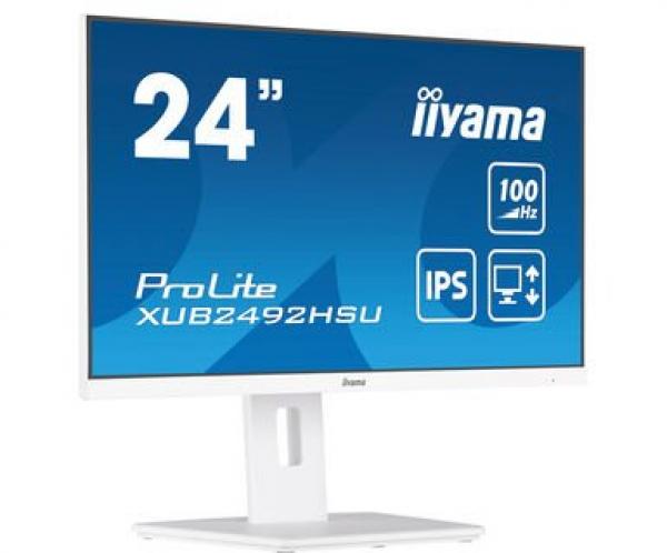 iiyama ProLite XUB2492HSU-W6 24 1920 x 1080 (Full HD) HDMI DisplayPort 100Hz Pivot Skrm