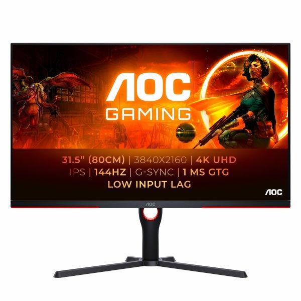 AOC Gaming U32G3X/BK 32 3840 x 2160 (4K) HDMI DisplayPort 144Hz