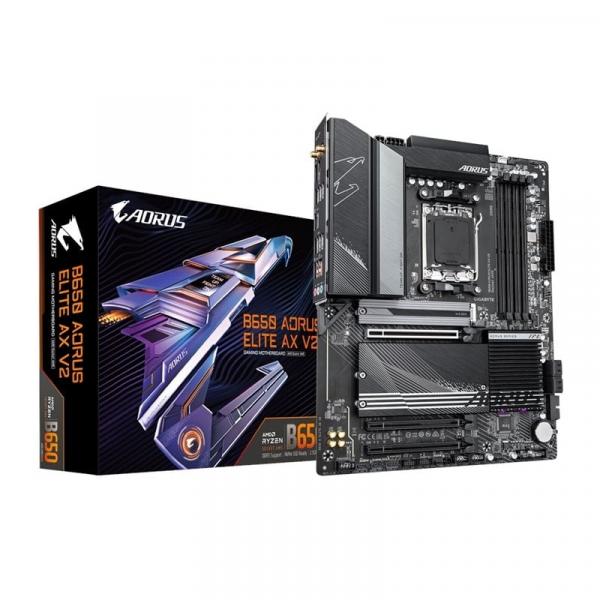 GIGABYTE B650 Aorus Elite AX V2, AMD B650 Mainboard - Sockel AM5, DDR5