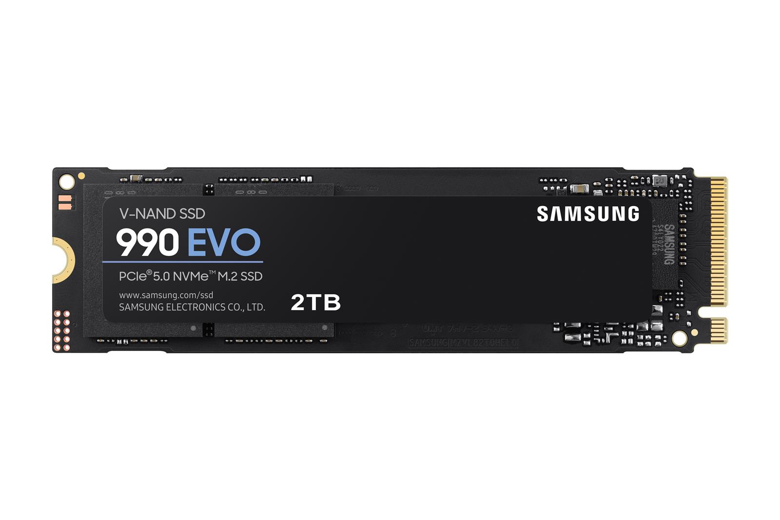 Samsung 990 EVO (PCIe/NVMe) TCG Opal Encryption 2.0 SSD M.2 (2280) 2TB