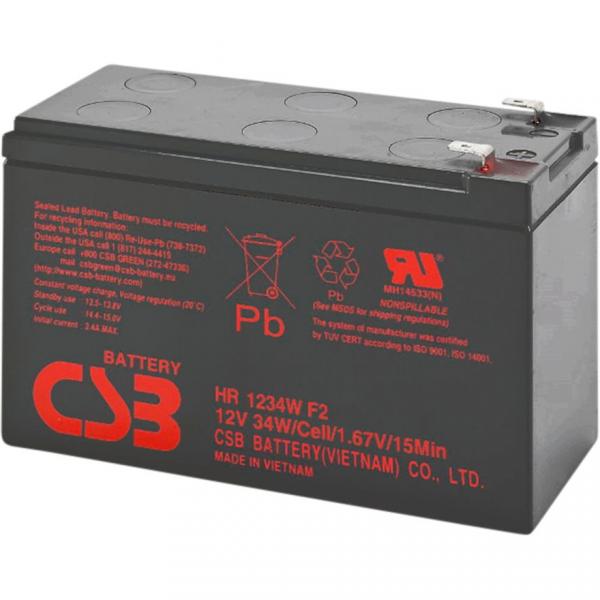 PowerWalker 12V/9Ah CSB VRLA Rechargeable Battery