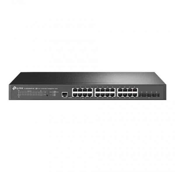 TP-Link JetStream 24-Port 2.5GBASE-T and 4-Port 10GE SFP+ L2+ Managed Switch with 16-Port PoE