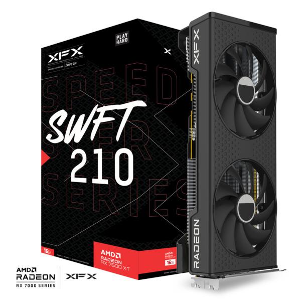 XFX Speedster Swift 210 Radeon RX 7600 XT 16GB GDDR6