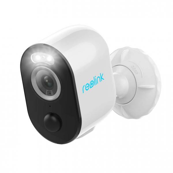 Reolink 5MP Smart Wire-Free Battery Camera  White, With Motion Spotlight