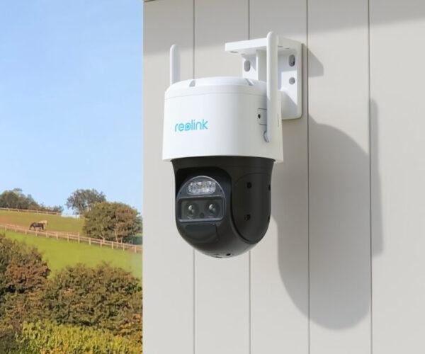 Reolink 4K Dual-Lens PTZ WiFi Camera White, With Motion Tracking