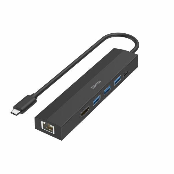 HAMA USB-C Hub Multiport 6 Ports