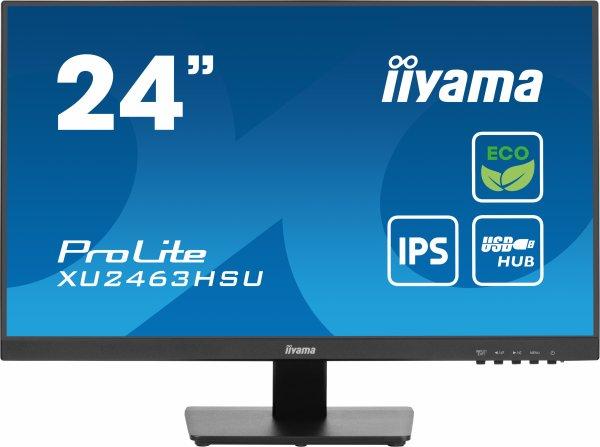 iiyama ProLite XU2463HSU-B1 24 1920 x 1080 (Full HD) HDMI DisplayPort 100Hz