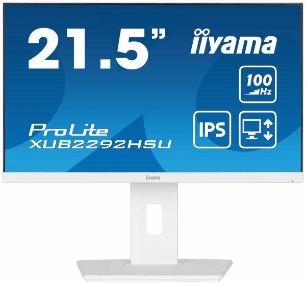 iiyama ProLite XUB2292HSU-W6 21.5" 1920 x 1080 (Full HD) HDMI DisplayPort 100Hz Pivot Skrm
