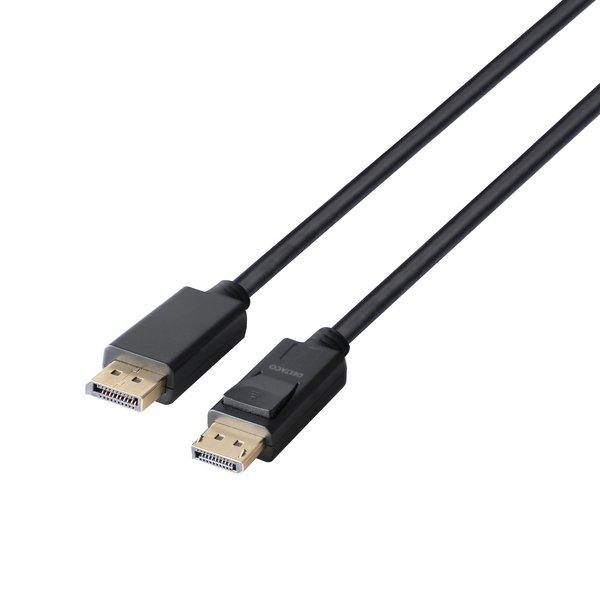 DELTACO DisplayPort cable, DP 1.4, 8K@60Hz, 5m, black