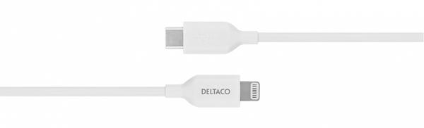 USB-C - Lightning cable, 1 m, white