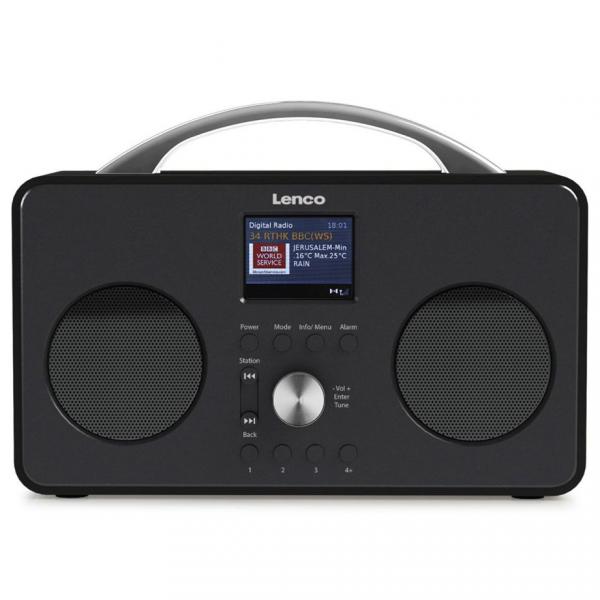 Lenco PIR-645 kannettava stereo Bluetooth DAB+ radio