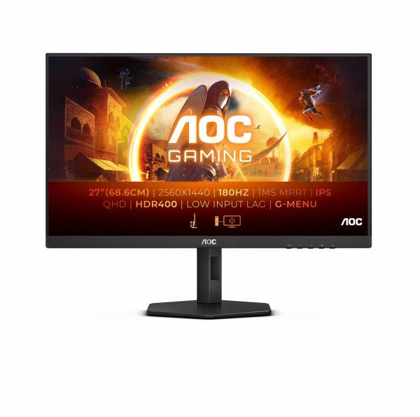 AOC Gaming Q27G4X 27 2560 x 1440 (2K) HDMI DisplayPort 180Hz Pivot Skrm