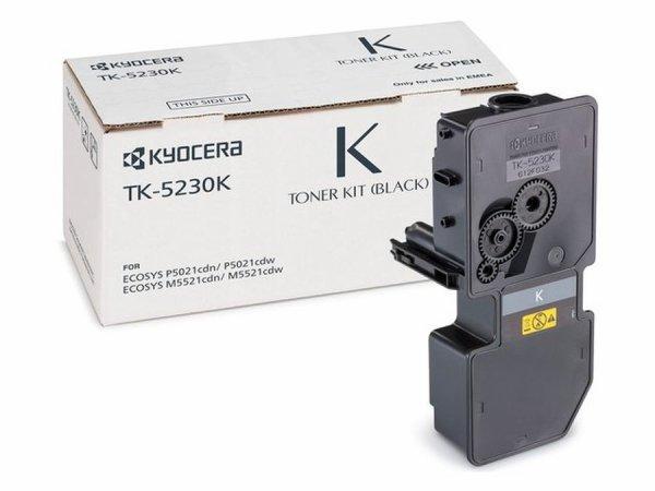 KYOCERA TK-5230K, 2200 sivua, Musta, 1 kpl
