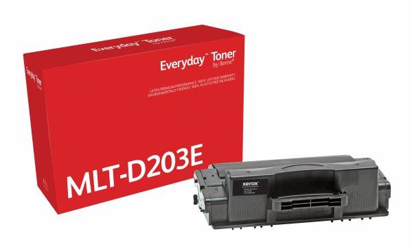 Everyday Erittäin suuri kapasiteetti Mustavalko -värikasetti Xeroxilta, Samsung MLT-D203E -yhteensopiva, 10000 sivua-