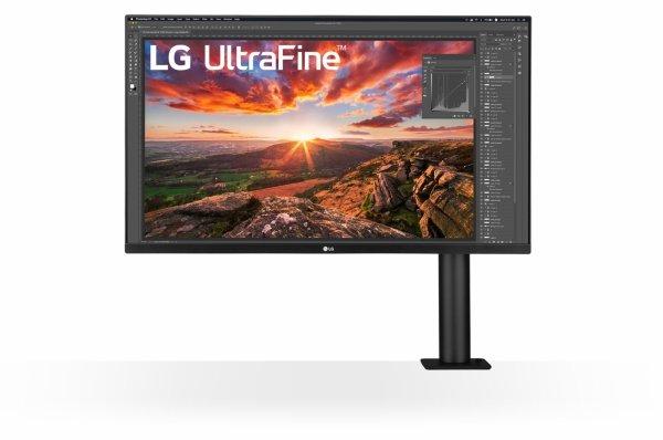 LG UltraFine Ergo 32UN880P-B 32 3840 x 2160 (4K) HDMI DisplayPort USB-C 60Hz Forlng Trk tilbage  Dockingskrm