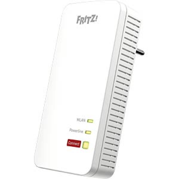 FRITZ!Powerline 1240 AX, 1200 Mbit/s, IEEE 802.11ac, Tyyppi F, Gigabit Ethernet, 10,100,1000 Mbit/s, Wi-Fi 6 (802.11ax)
