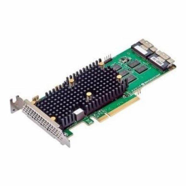 BC MegaRAID 9660-16i PCIe x8 SAS/SATA/NVMe sgl. 4GB, Tri-Mode, 240 SAS Dev./ 32 NVMe Dev.