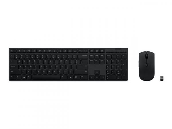 LENOVO PROFESSIONAL WIRELESS RECHARGEABLE KEYBOARD & MOUSE NORDIC
