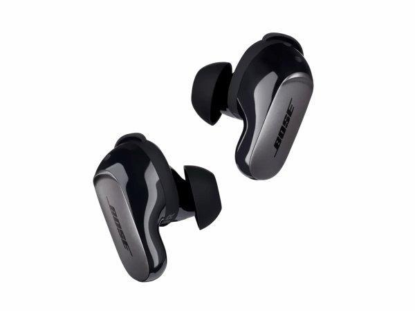Bose QuietComfort Ultra Wireless Noise Cancelling Earbuds (Black) Esittelytuote.