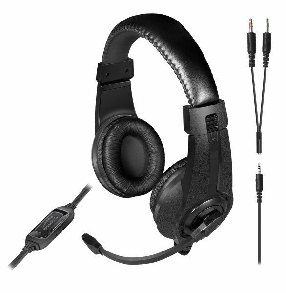 SpeedLink LEGATOS Stereo Gaming Headset - for PC/PS5/PS4/Xbox Series X/S/Switch/OLED/Lite, black